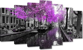 Festmények 140x80 Holland tájkép Folyó