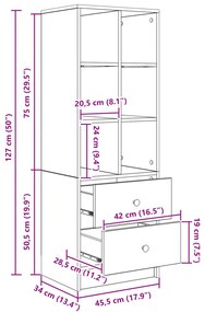 Fehér Polc Fehér MDF Standard Fehér Polc Négyszögletes Modern