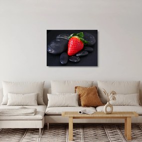 Eper képe (üvegen) (70x50 cm)