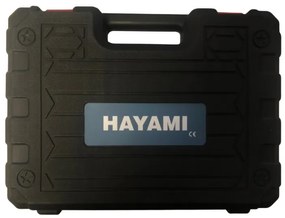 Erőteljes dugattyús fűrész HAYAMI HA-1015 + 2 x 48 V elem + tartozékok + tok