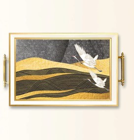 Üveg tálca, 38×24 cm – TPB9858