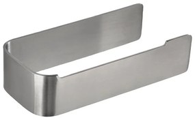 Matt ezüstszínű fali rozsdamentes acél WC-papír tartó Ume – Zone