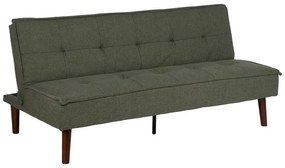 Zöld zsenília kinyitható kanapé 181 cm – Ixia