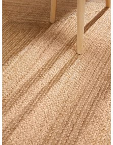 Natúr színű kétoldalas kézi szövésű juta szőnyeg 120x180 cm Sharmila Natural Brown – Hanse Home