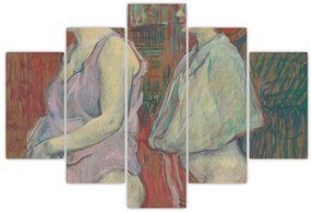 Kép - Henri de Toulouse-Lautrec, Rue des Moulins, reprodukciók (150x105 cm)