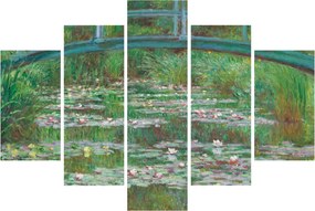 Kép - Claude Monet, The Japanese Footbridge, reprodukciók (150x105 cm)