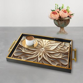 Üveg tálca, 38×24 cm – TPA9800