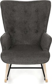 Hintaszék, szürke, szövet, AK-373 GREY2