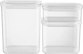 CLEARANCE átlátszó tárolóedény, téglalap alapú 1700 ml
