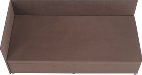 Heverő tárolóhellyel, barna Taupe, AURIA UNI