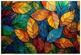 Kép - Levélmozaik (90x60 cm)