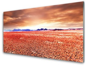Akrilkép Fekvő sivatagi homok 125x50 cm