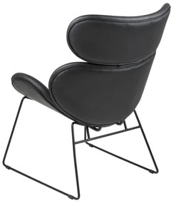 EDON fotel fekete színben