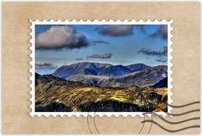 Poszterek 120x80 Gyönyörű kilátás a hegyekre