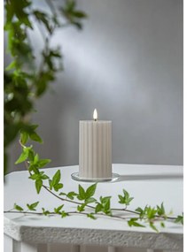 LED gyertya (magasság 15 cm) Flamme Stripe – Star Trading