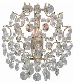 Markslöjd 102334 - Fali lámpa ROSENDAL 1xE14/40W/230V arany