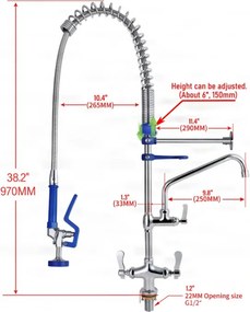 Konyhai csaptelep ELITE EDITION PRO2189 forgatható kifolyóval, többféle színváltozatban