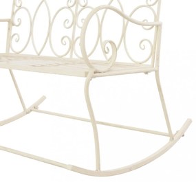 fehér antik vas kerti pad 104 cm