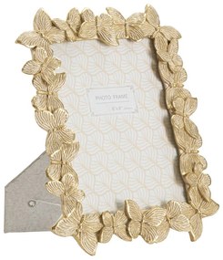 Fényképkeret farfalle glod 22,3x2,3x27,8 (belső fotó mérete 15x20)cm