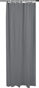 Szürke Fürdőkád Függöny 180x200 Poliészter Tartós Divatos