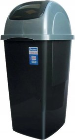 Bama Europa hulladékgyűjtő, antracit, 65 l