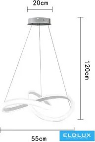 ELDLUX LP-25BC Modern Led Függesztett Lámpa IP20