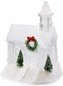 Fehér karácsonyi fénydekoráció Chapelle – Markslöjd