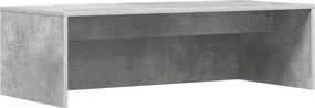 vidaXL Falra szerelhető íróasztal Beton Szürke 100 x 45 x 30 cm