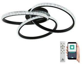NEDES LED Dimmelhető mennyezeti lámpa LED/70W/230V 3000-6500K + távirányítás TA1304/B
