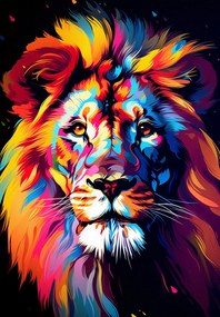 Poszter 68x98cm A királyság színei