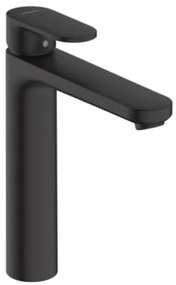 Magas mosdó csaptelep Hansgrohe Vernis Blend leeresztőszelep nélkül fekete matt 71582670