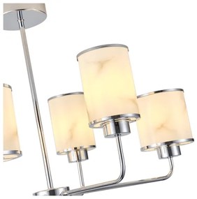 Csillár rúdon 6xE27/60W/230V