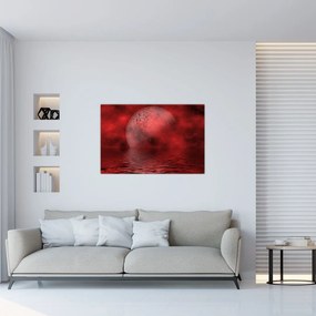 Kép - Hold a felszínen (90x60 cm)