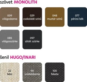 Sarokülőgarnitúra ágyfunkcióval és ágyneműtartóval, bal oldali kivitel, barna, AMELIA