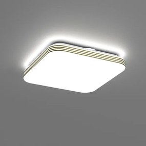 LED Fürdőszobai mennyezeti lámpa DABAR LED/11W/230V 4000K 26x26 cm IP44