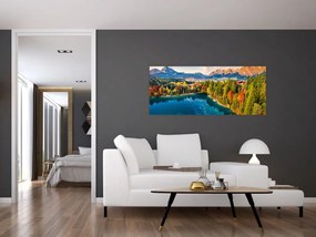 Kép - Urisee-tó, Ausztria (120x50 cm)