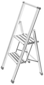 WENKO 601015100 - ALU-DESIGN fellépő 44x101 cm fehér/szürke