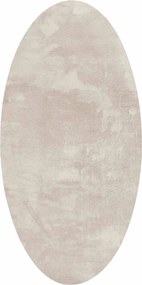vidaXL Területszőnyegek Ovális HUARTE Bézs 80 x 150 cm 100% poliészter