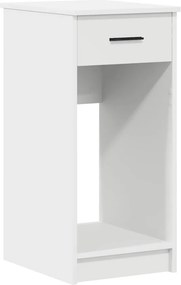 vidaXL számítógépes toronyállvány fiókkal fehér 35x45x77 cm