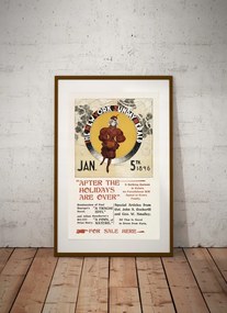 Régi New York Herald poszter Jan 5th1896méret 70x50cm