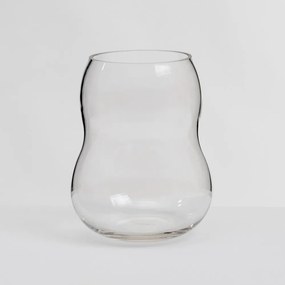 Üveg váza (magasság 20 cm) Clara – Casa Selección