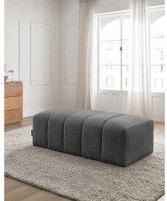 Sötétszürke buklé lábtartó Annecy – Bobochic Paris