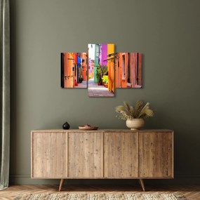 Kép - Színes ház Buranóban, Velencében (90x60 cm)