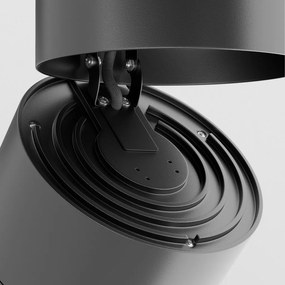 TR084-1-15W3K-D-B-DE Yin Alumínium Sín lámpafej Fekete Színű LED 15 W 2700-4000 Kelvin 1207 Lumen IP20