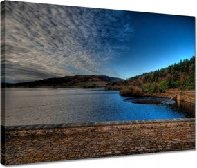 Vászonkép 40x30 Apró felhők