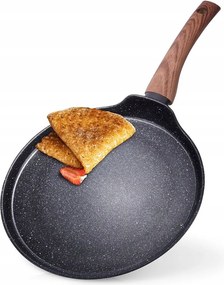 Gránit palacsintasütő Omlett palacsintasütő Alacsony Lapos 26 cm