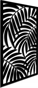 Áttört Falikép Pálmalevél Stílusos 80CM 3D