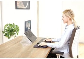Fellowes Clarity laptopállvány, átlátszó