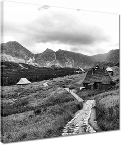 Vászonkép 40x40 Tátra Lengyel hegyek Kilátás