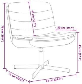 Forgószék Világosszürke Szövet Szabványos Ergonomikus